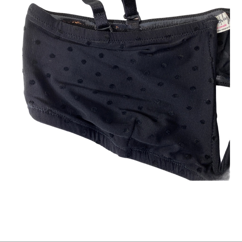 Free People Sierra Swiss Dot Mesh V-Neck Bandeau - Picture 6 of 8